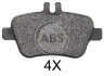 <strong>Гальмівні колодки дискові ABS 37905 (фото 1)</strong>