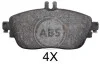 <strong>Гальмівні колодки дискові ABS 37911 (фото 1)</strong>