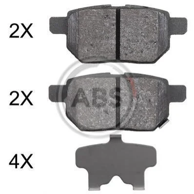 <strong>Гальмівні колодки дискові ABS 37926 (фото 1)</strong>