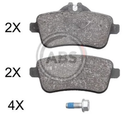 <strong>Гальмівні колодки дискові (1 к-т) ABS 37942 (фото 1)</strong>
