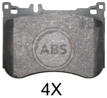 Гальмівні колодки дискові (1 к-т) для Mercedes ABS 37952 фото товару