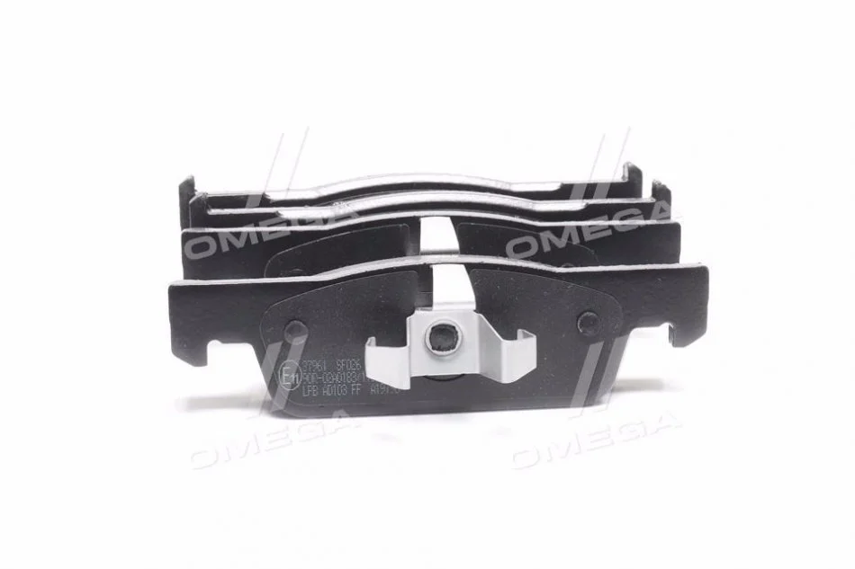 <strong>Гальмівні колодки перед. Logan/Sandero/Clio 12- ABS 37961 (фото 1)</strong>