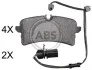 <strong>Гальмівні колодки дискові ABS 37963 (фото 1)</strong>