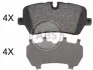<strong>Гальмівні колодки диск. Range Rover IV 3.0D-5.0 12- ABS 37981 (фото 1)</strong>