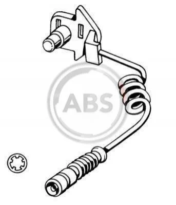 <strong>Сигналізатор, знос гальмівних колодок ABS 39580 (фото 1)</strong>