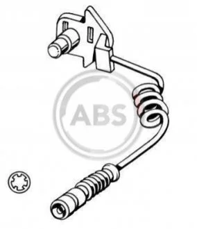 Сигналізатор, знос гальмівних колодок для Mercedes ABS 39580 фото товару