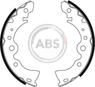 Гальмівні колодки барабан (1 к-т) для Nissan ABS 8659 фото товару