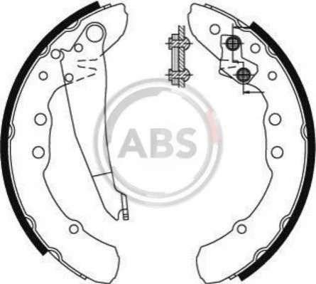 <strong>Колодки гальмівні задн. Audi 100/80/Caddy/Golf/Jetta (87-04) ABS 8921 (фото 1)</strong>