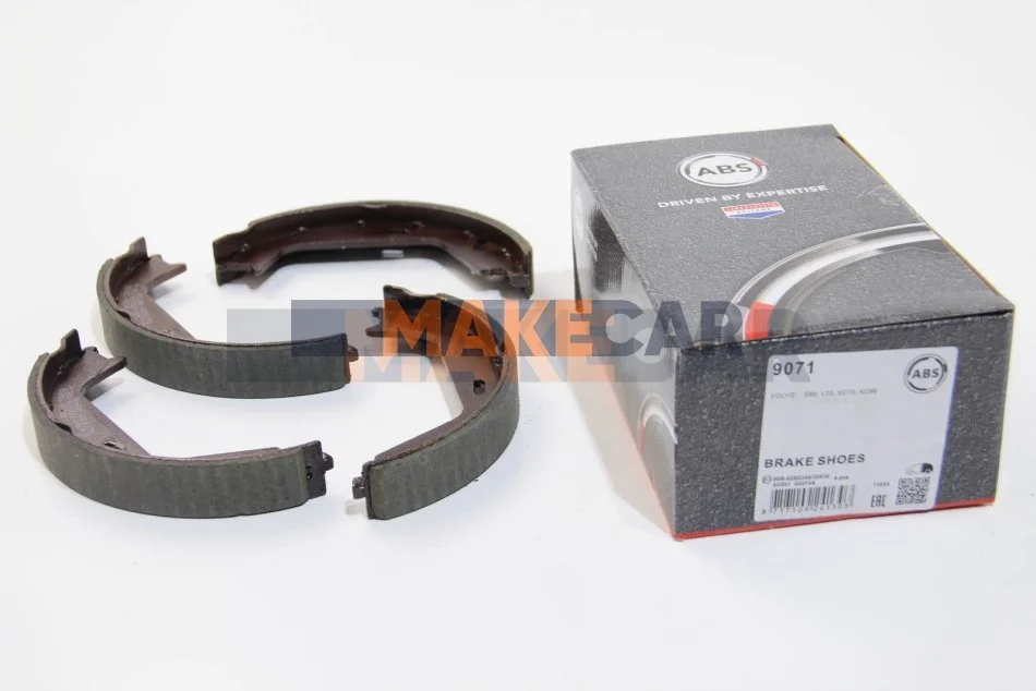 <strong>Колодки ручного тормоза Volvo S80 99-/ V70 97-11/ XC70 97- / XC90 02-14 (TRW) ABS 9071 (фото 1)</strong>