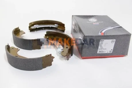 Колодки ручного гальма Touareg 02-10/Cayenne 02-07/LR III 02-12/Audi Q7 06-15 (VAG) для Peugeot, Citroen, Fiat ABS 9150 фото товару