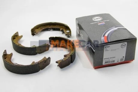 Колодки гальмівні задн. Outlander/Lancer/Pajero/Galant 87-13 для Mitsubishi, Dodge, Jeep, Chrysler ABS 9181 фото товару