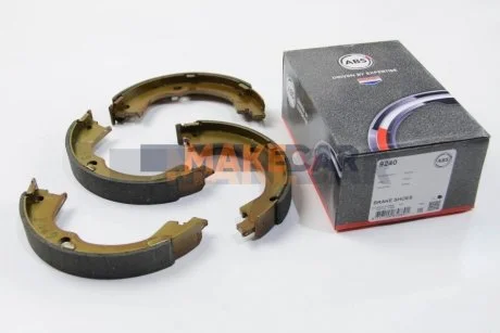 Колодки ручного гальма Opel Antara 06- /Chevrolet Captiva 06- (Akebono) для Vauxhall, Chevrolet, Opel, Pontiac, Daewoo ABS 9240 фото товару