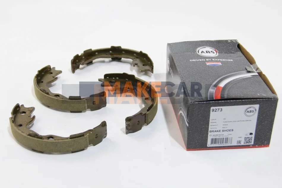 <strong>Колодки тормозные задн. Leaf/Tiida/Pulsar/Sentra/Juke/Cube/Qashqai/X-Trail/RAV 4/Koleos 07- ABS 9273 (фото 1)</strong>
