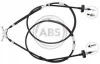 <strong>Трос ручного гальма зад. Astra G 98- (диск) (1593/1400x2) (Bosch) ABS K12046 (фото 1)</strong>