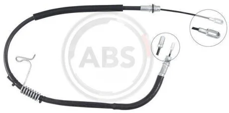 Трос ручного гальма для Ford ABS K17628 фото товару