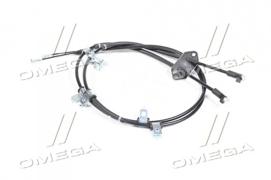 <strong>Трос ручного гальма зад. Mazda 6 02-08 (1645/1432+1640/1432) ABS K19605 (фото 1)</strong>