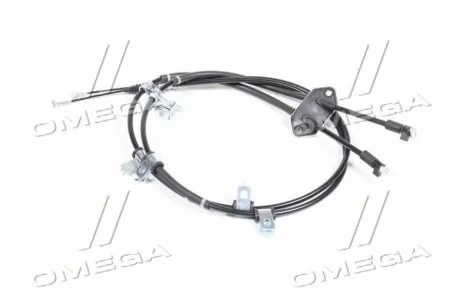 Трос ручного гальма зад. Mazda 6 02-08 (1645/1432+1640/1432) для ABS K19605 фото товару
