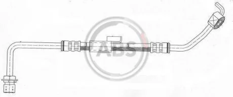 Гальмівний шланг Transit 94-02 для Ford ABS SL3364 фото товару