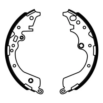 Гальмівна колодка TOYOTA HIACE / COMMUTER V, HIACE IV, HIACE V, TACOMA 2.5D-4.0 04.98- для Toyota ABE C02090ABE фото товару