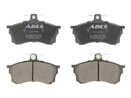 Гальмівні колодки, дискові для Mitsubishi ABE C15034ABE фото товару