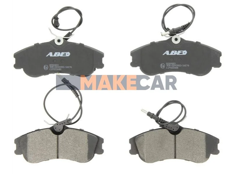 <strong>Колодки гальмівні, дискові ABE C1P025ABE (фото 1)</strong>