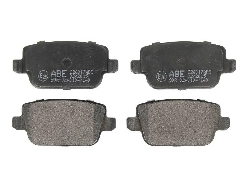 <strong>Гальмівні колодки, дискові ABE C2G017ABE (фото 1)</strong>