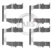 <strong>Монтажний к-кт гальмівних колодок ABS 1194Q (фото 1)</strong>