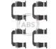 <strong>Комплект приладдя, накладка дискового гальма ABS 1275Q (фото 1)</strong>