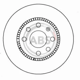 Диск гальмівний для Opel, Vauxhall ABS 16093 фото товару