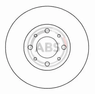 Диск гальмівний для ABS 16222 фото товару