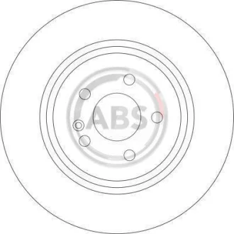 Диск гальмівний для Mercedes ABS 17052 фото товару