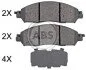 <strong>Гальмівні колодки дискові ABS 35128 (фото 1)</strong>