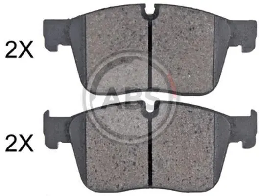 <strong>Гальмівні колодки пер. RR Velar/Evoque 17- (ATE) ABS 35129 (фото 1)</strong>