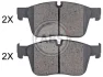 <strong>Гальмівні колодки пер. RR Velar/Evoque 17- (ATE) ABS 35129 (фото 1)</strong>