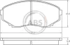 <strong>Комплект гальмівних колодок, дискове гальмо ABS 36995 (фото 1)</strong>