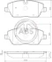 <strong>Колодка гальм. диск. MINI COOPER 06-,ONE 09-,CLUBMAN 2010-передн. (вир-во) ABS 37434 (фото 1)</strong>