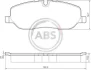 <strong>Комплект гальмівних колодок ABS 37501 (фото 1)</strong>