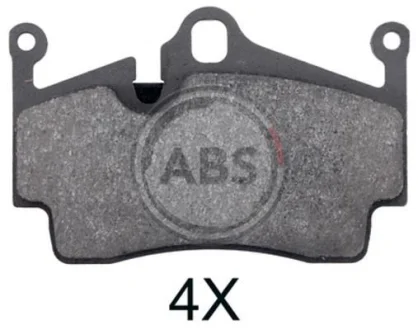 Гальмівні колодки зад. Boxster (987/982)/Cayman (981/987) 04- (BREMBO) для Porsche ABS 37697 фото товару