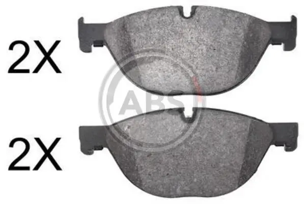 <strong>Гальмівні колодки дискові ABS 37703 (фото 1)</strong>