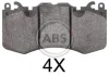 <strong>Комплект гальмівних колодок ABS 37801 (фото 1)</strong>