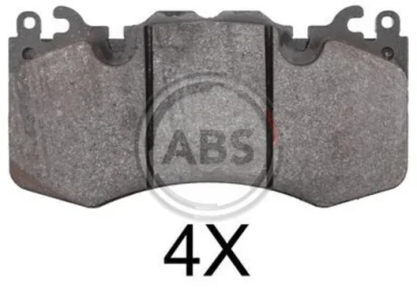 Комплект гальмівних колодок для ABS 37801 фото товара