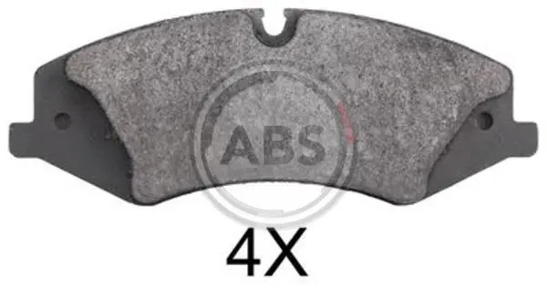 <strong>Гальмівні колодки пер. Land Rover Discovery 09- (LUCAS/TRW) ABS 37803 (фото 1)</strong>