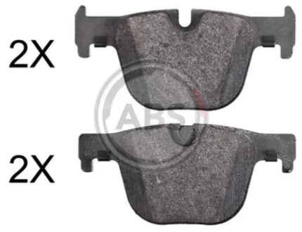 Гальмівні колодки зад. BMW 3 (F30/F31/F34) 11-18 (ATE) (123,8x59,1x17,3) для ABS 37925 фото товару