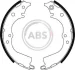 <strong>Колодки гальмівні барабанні ABS 8944 (фото 1)</strong>