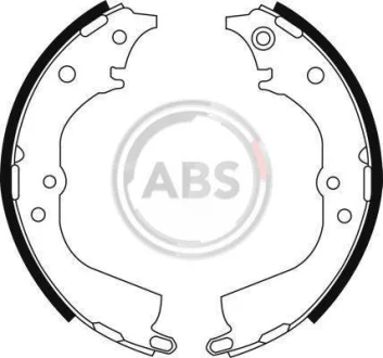 Колодки гальмівні барабанні для Toyota ABS 8944 фото товара