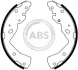<strong>Колодки гальмівні барабанні ABS 9086 (фото 1)</strong>