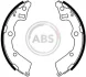 <strong>Комплект гальмівних колодок ABS 9233 (фото 1)</strong>