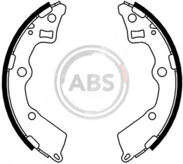 Комплект гальмівних колодок для KIA ABS 9233 фото товару