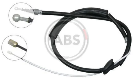 Трос ручного гальма задній, правий/лівий для ABS K18506 фото товару