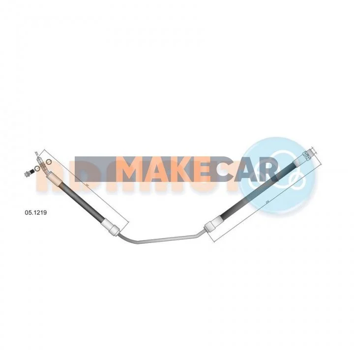 <strong>Гальмівний шланг BMW ADRIAUTO 05.1219 (фото 1)</strong>